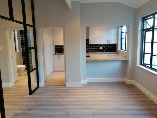 Completed interior renovation