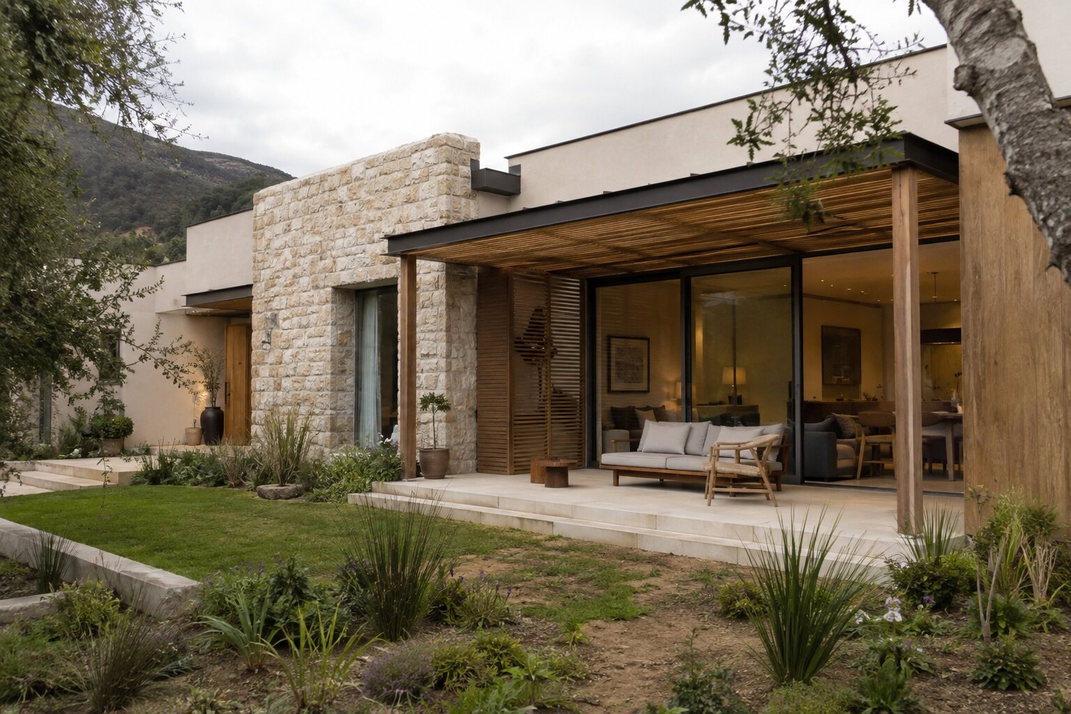 Completed custom-designed contemporary Cape Town home